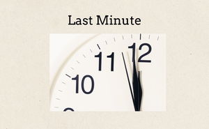 Last Minute Offer
