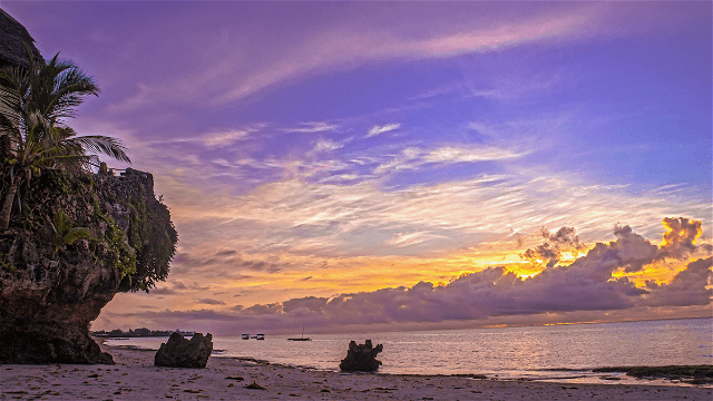 Enjoy the sunset from one of many nearby beaches