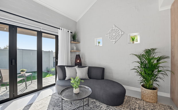 Lounge seating area