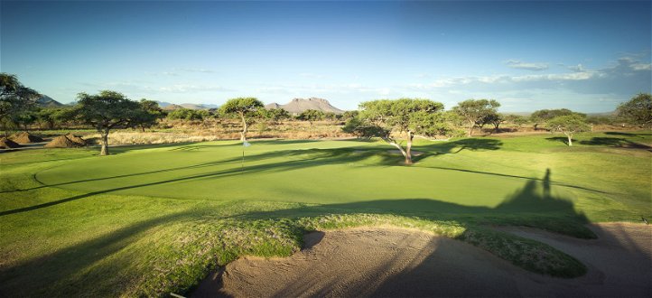Omeya Golf course, designed by Peter Matkovich.