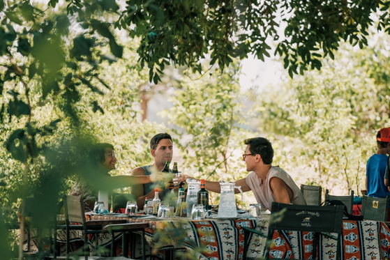 Accommodation at a bush Camp - Rukuru in Zimbabwe