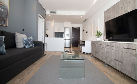 Lounge area