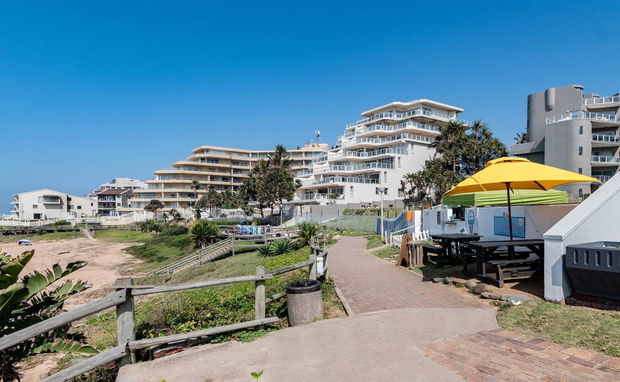 Beach front accommodation in Ballito