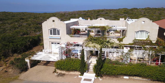 Aerial view of Charlotte House