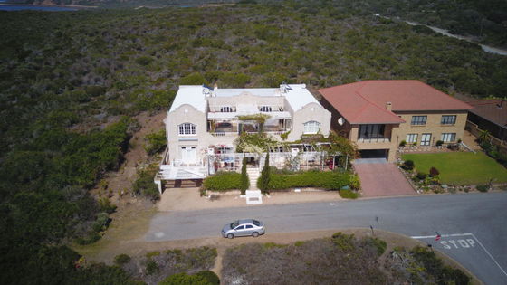 Aerial view of Charlotte House