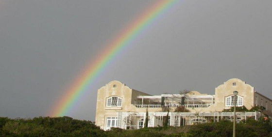 Rainbow over Charlotte House