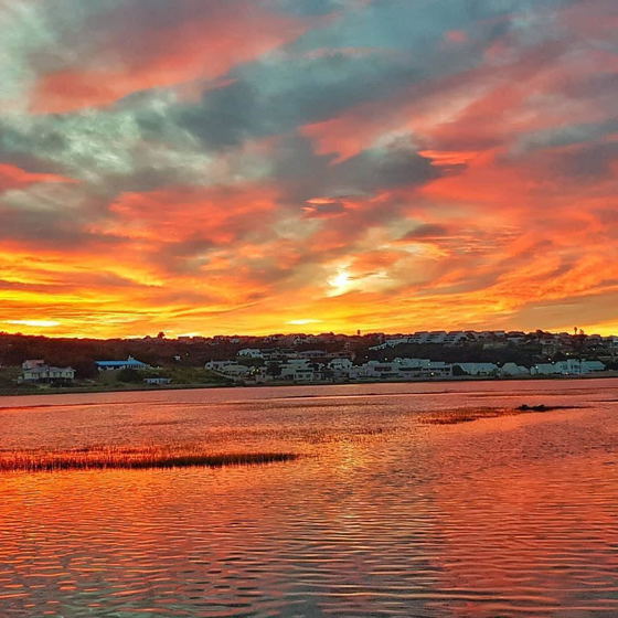 Stilbaai sunset ocean view