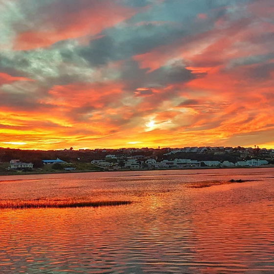 Stilbaai sunset ocean view