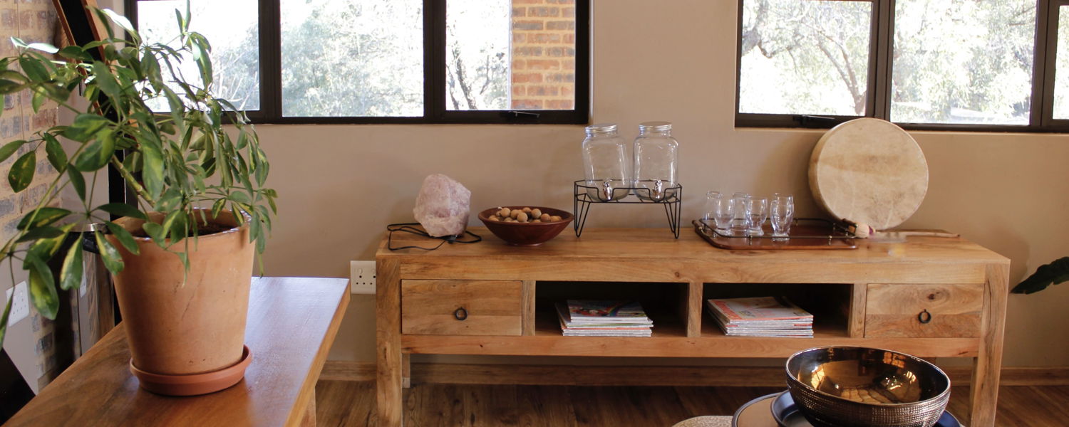 meditation, retreat and yoga studio in Magaliesburg overlooking the mountains