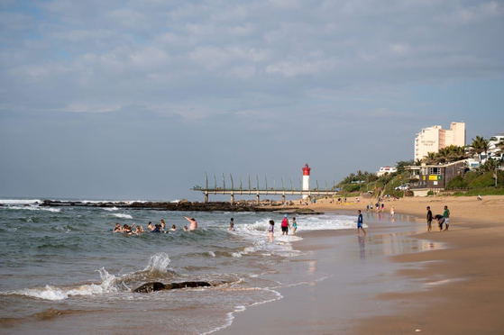 Beach and surrounding area