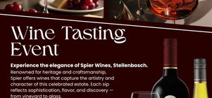 Spier Wine Tasting Event