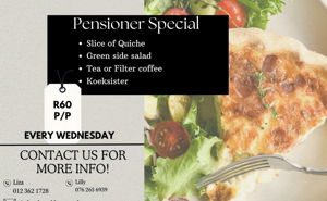 Pensioner Lunch Special