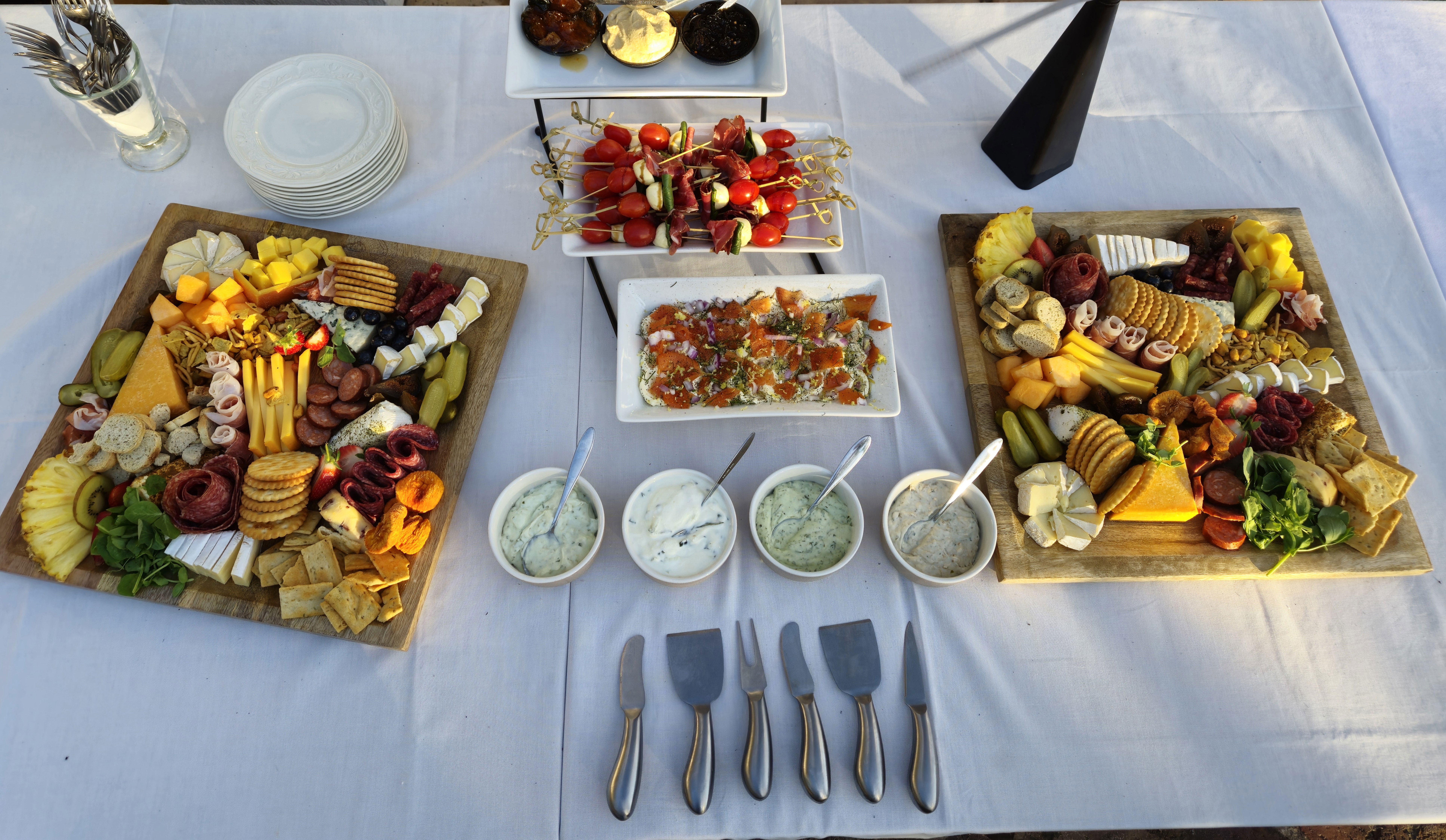 Cheese and Charcuterie boards