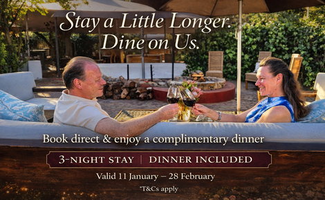 Stay 3 Nights with complimentary dinner