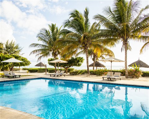 Zanzibar Hotels and Resorts in Paje Beach, Kisiwa on the Beach, Swimming Pool