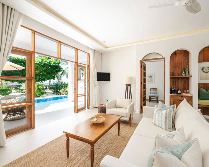 Bahari Beachfront Pool Villas