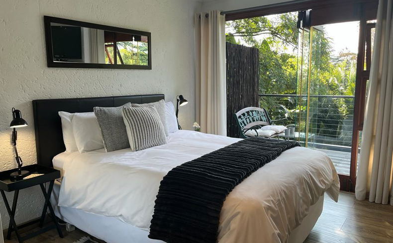 Room 5 the upstairs room overlooking the magnificent garden Room 5 the upstairs room overlooking the magnificent garden