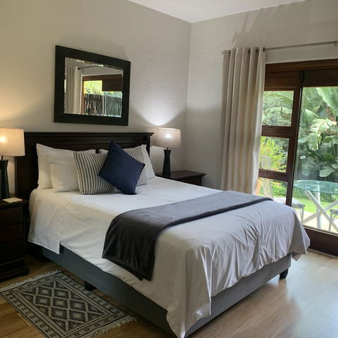 Room 2 Luxury ensuite room with patio opening onto the garden