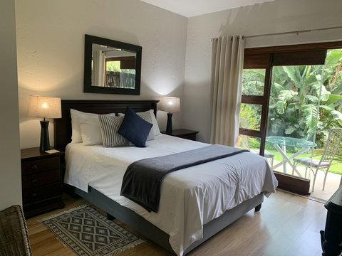 Room 2 Luxury ensuite room with patio opening onto the garden