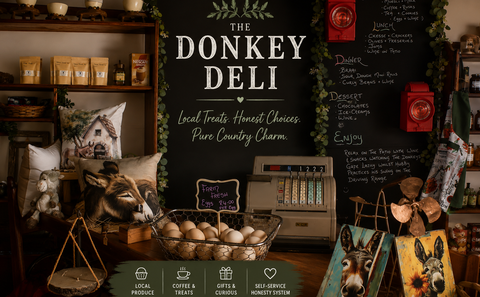 Our cozy self-service, honesty-system Deli is stocked with all sorts of delights