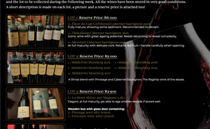 Online Wine Auction