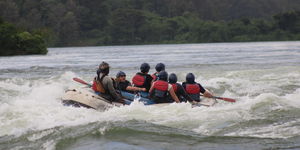 Rafting on the Nile