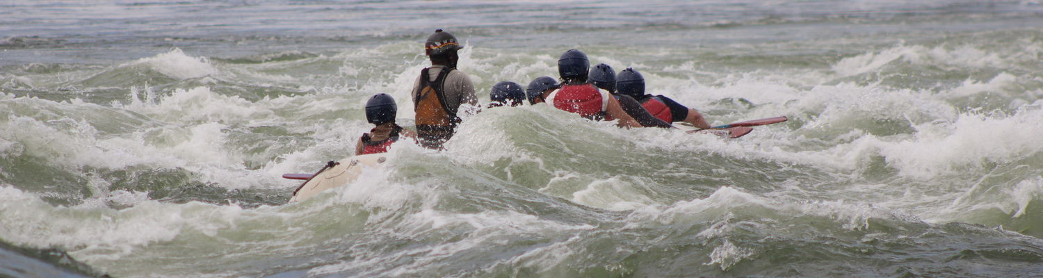 White water Rafting on the River Nile