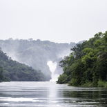Murchison Falls on the River Nile in Uganda