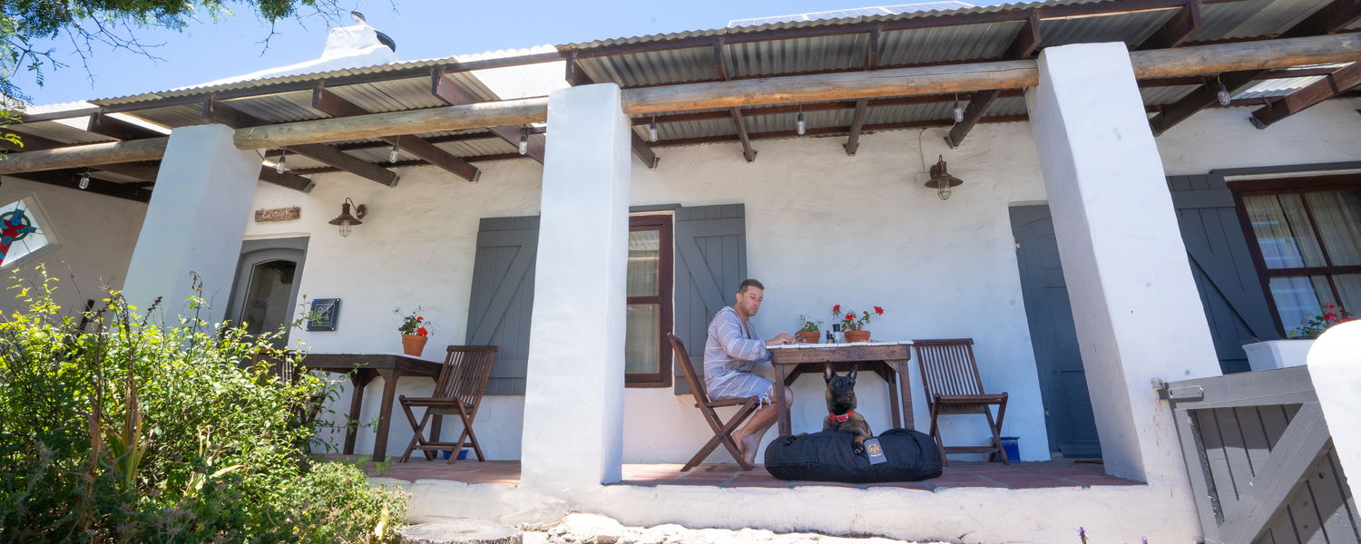 Pet Friendly Paternoster Self catering Fenced accommodation.