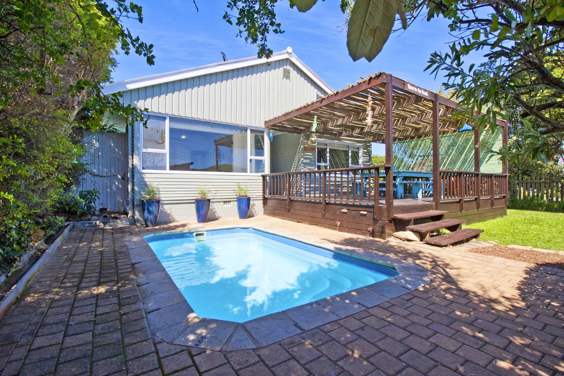 Fenced Pet-Friendly Beach House Accommodation in Scarborough, Cape Town