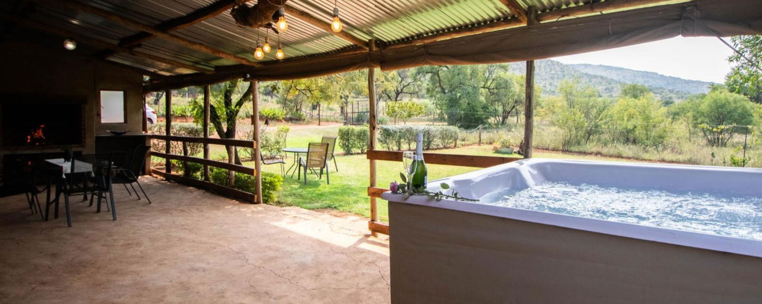 Fenced pet friendly accommodation Hartbeespoort Dam