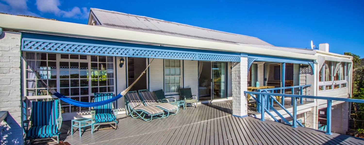 Pet Friendly Accommodation Scarborough Cape Town with Enclosed Garden