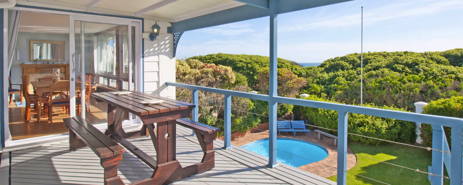 Pet Friendly Accommodation Scarborough Cape Town with Enclosed Garden