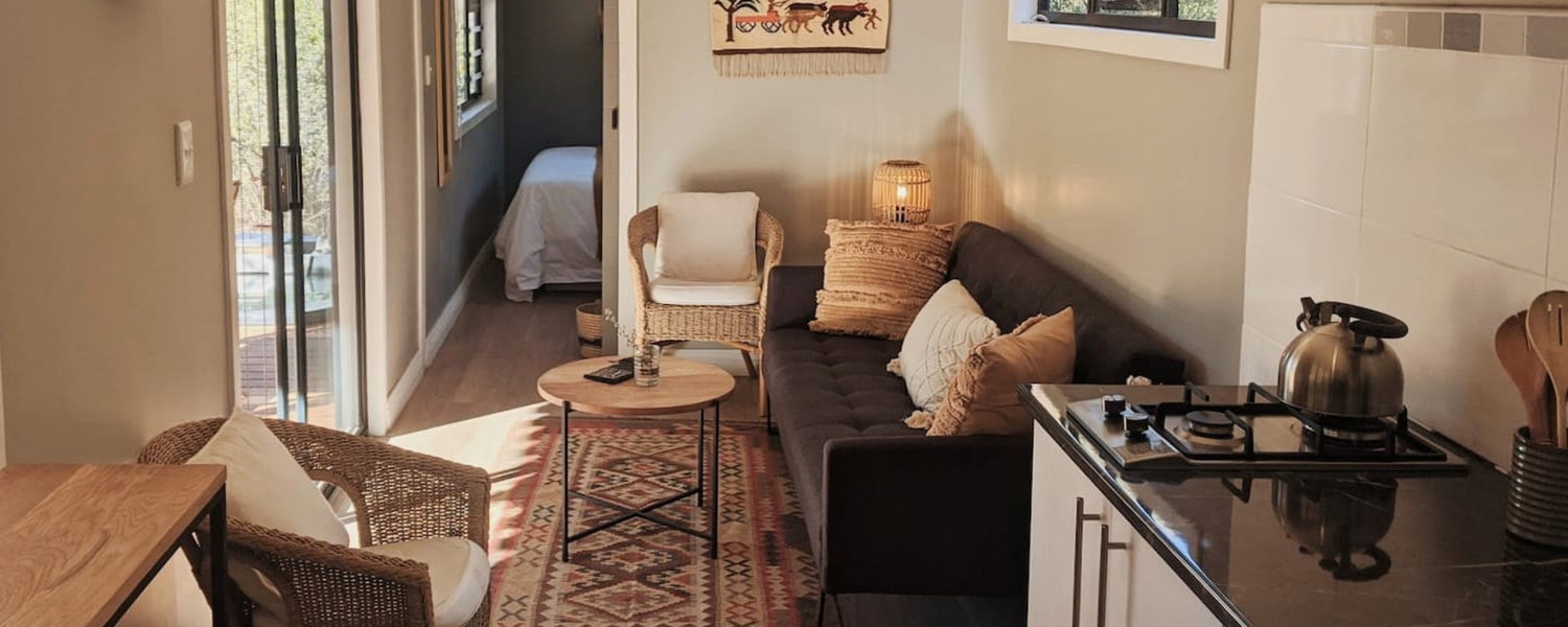 Pet-friendly accommodation Citrusdal Cederberg. Eco cabin in the Western Cape, ideal for a peaceful escape near Cape Town.