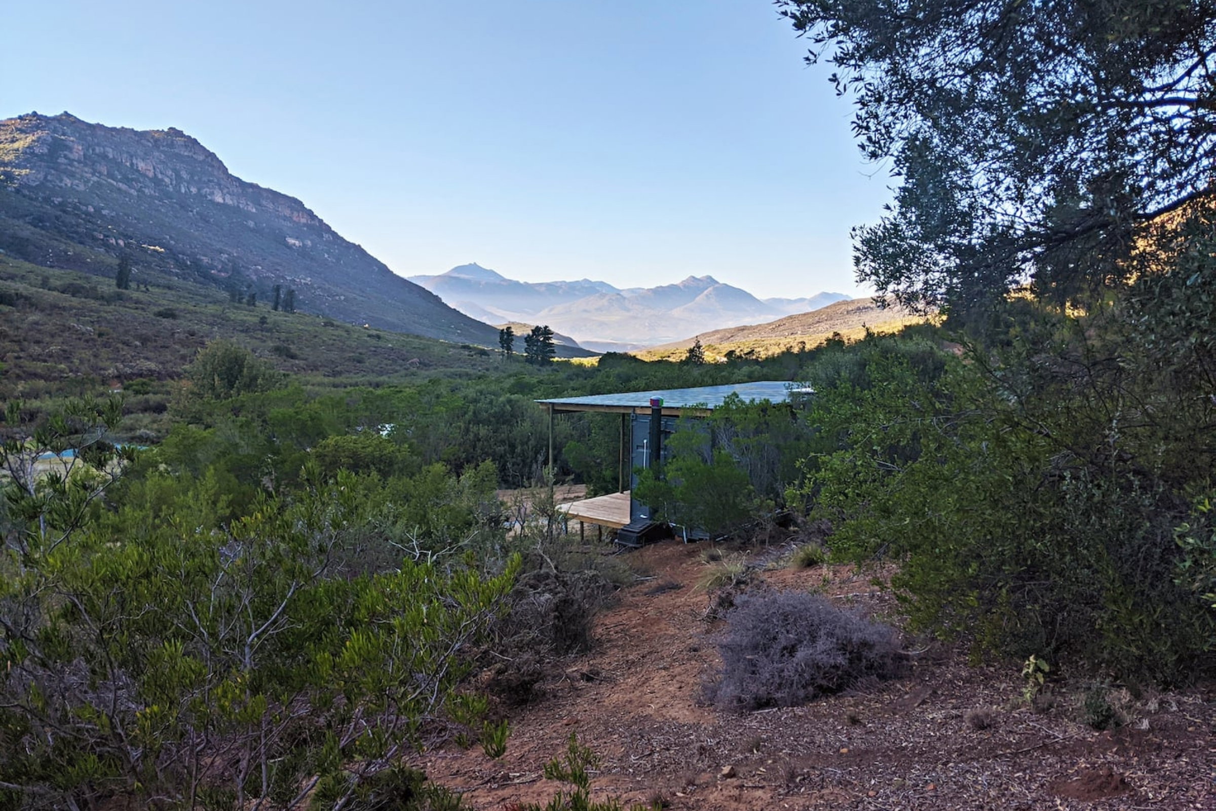 Pet-friendly accommodation Citrusdal Cederberg. Eco cabin in the Western Cape, ideal for a peaceful escape near Cape Town.
