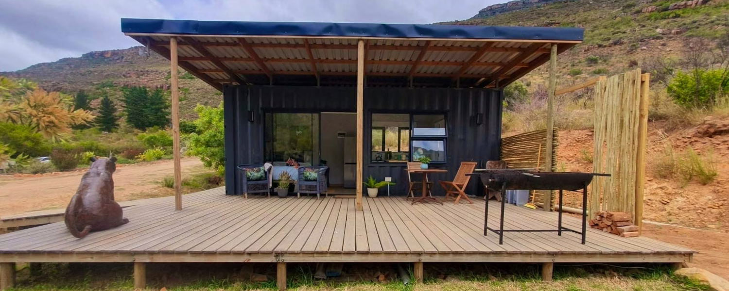 Pet-friendly accommodation in Citrusdal, Cederberg. Off-grid eco cabins and glamping tents in the Western Cape, just a few hours from Cape Town.