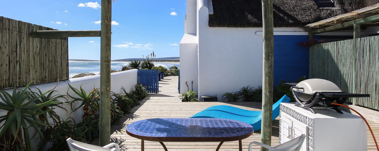 Beachfront Pet Friendly Accommodation Paternoster with Enclosed Area, Western Cape