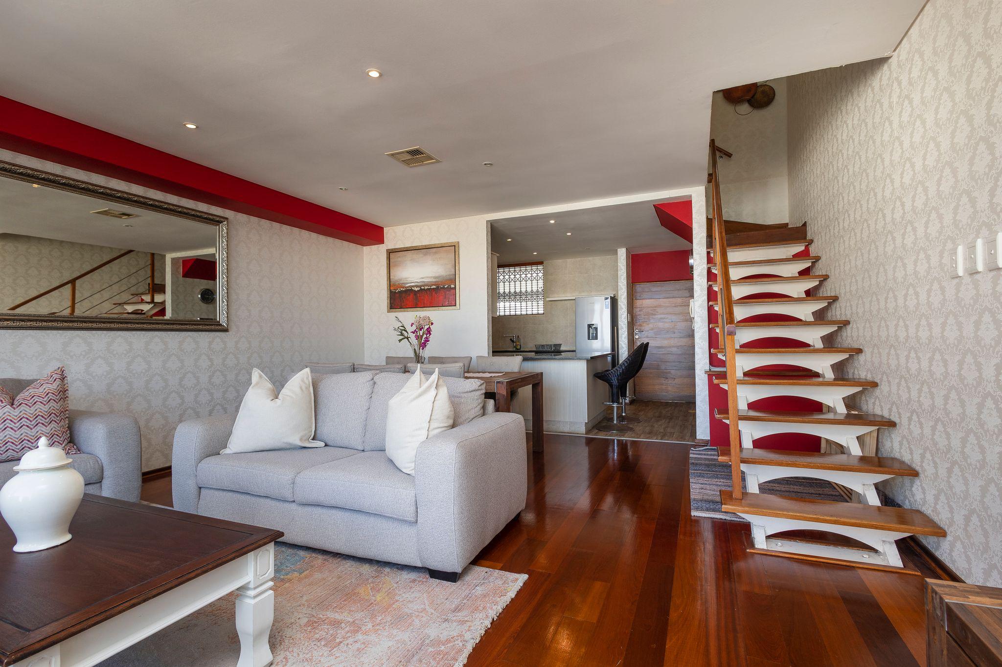 Living room/ staircase