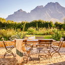 Image showing picnic at Boschendal in Cape Winelands with Gonana South African Travel 