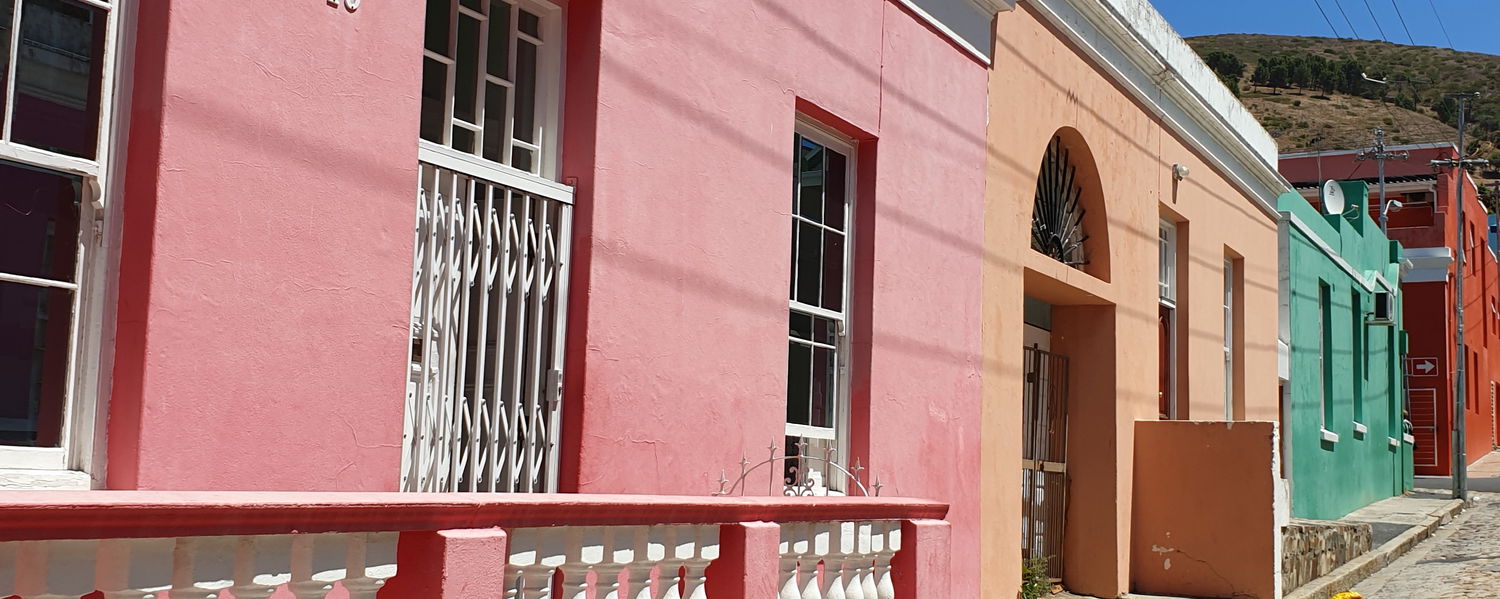 Image showing bo kaap on walking tour with Jonas