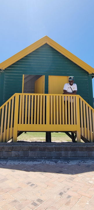 image showing gonana south african travel tour guide bongani in muizenberg image showing gonana south african travel tour guide bongani in muizenberg