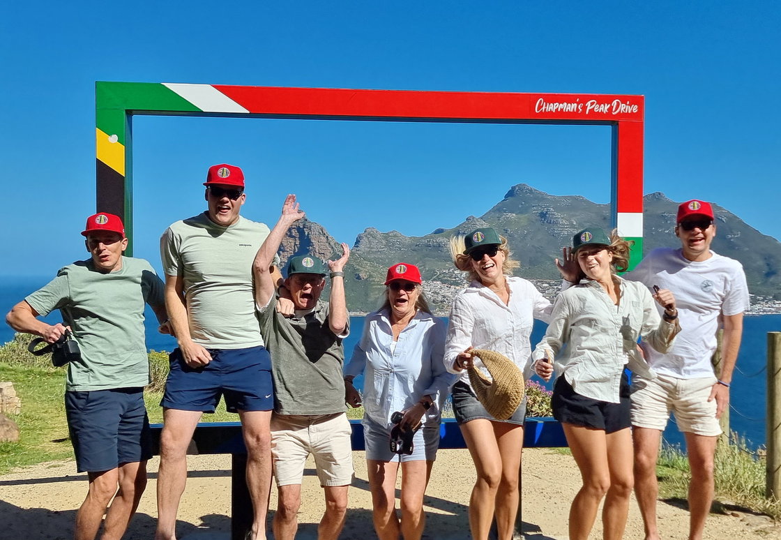 Image showing travellers with Gonana South African Travel on The Good Life Itinerary