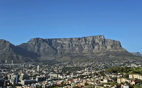 Image of Cape Town city skyline on Doughnut Trip with Gonana South African Travel