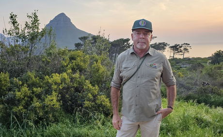 Image showing Jonas Sandstrom head guide and founder of gonana south african travel in cape town Image showing Jonas Sandstrom head guide and founder of gonana south african travel in cape town