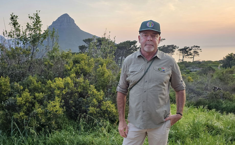 Image showing Jonas Sandstrom head guide and founder of gonana south african travel in cape town Image showing Jonas Sandstrom head guide and founder of gonana south african travel in cape town