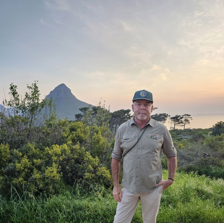 Image showing Jonas Sandstrom head guide and founder of gonana south african travel in cape town Image showing Jonas Sandstrom head guide and founder of gonana south african travel in cape town