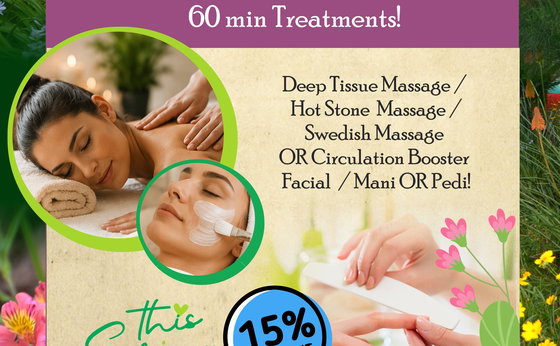 15% Off Spa Spring Special