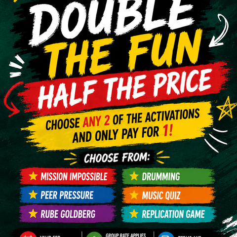 Double The Fun Half The Price