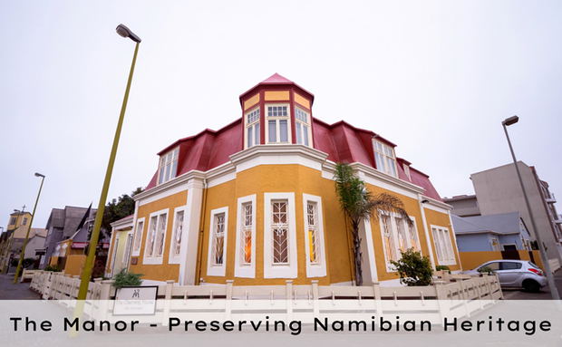 Villa Margherita - The Manor, a Namibian Heritage Site. Villa Margherita - The Manor, a Namibian Heritage Site.
