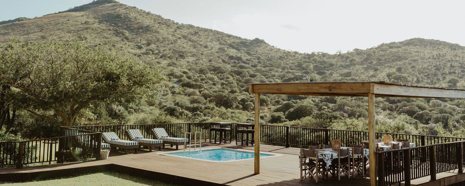 Pool, Game Lodge, View, Zululand, Duiker Game Lodge
